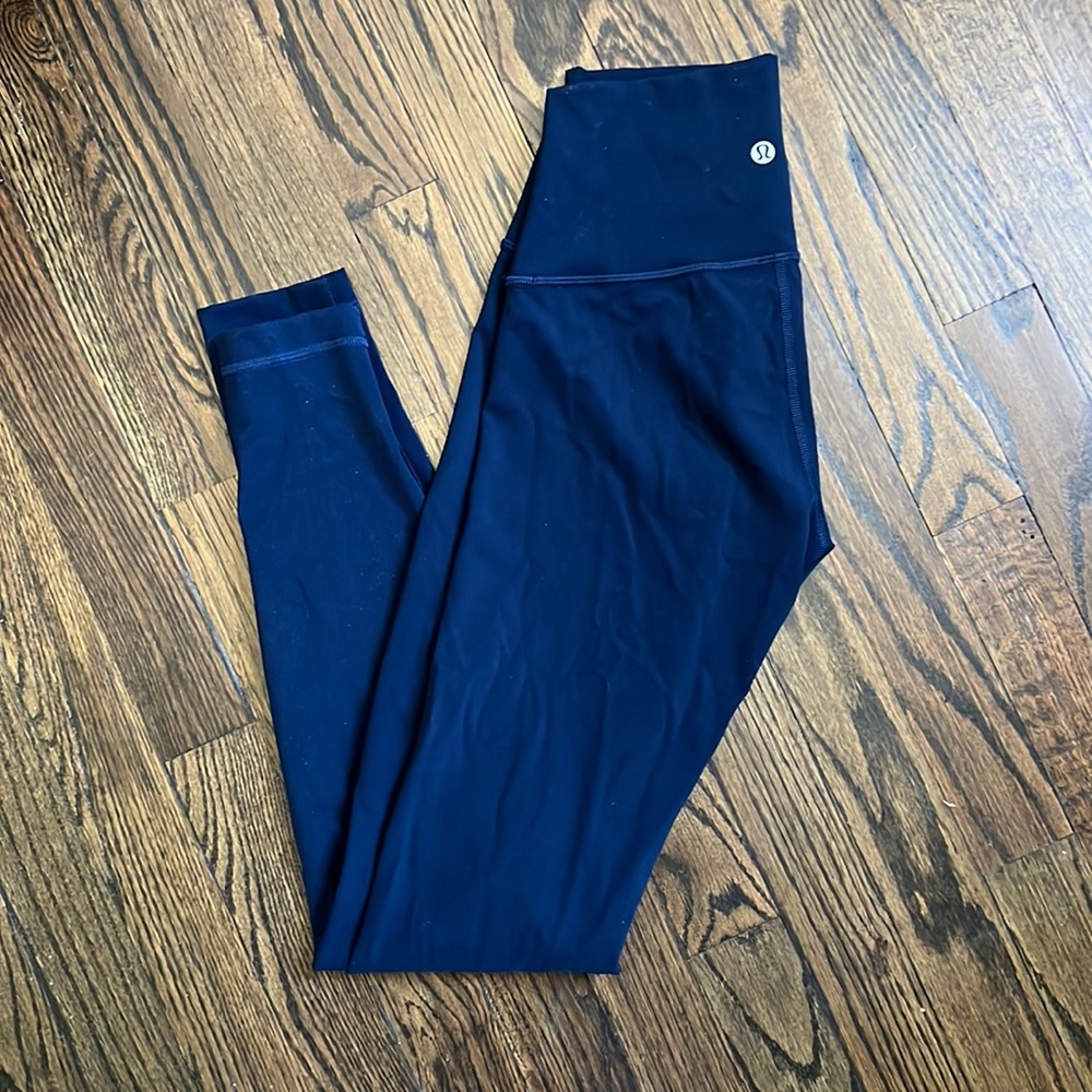 Navy lululemon leggings